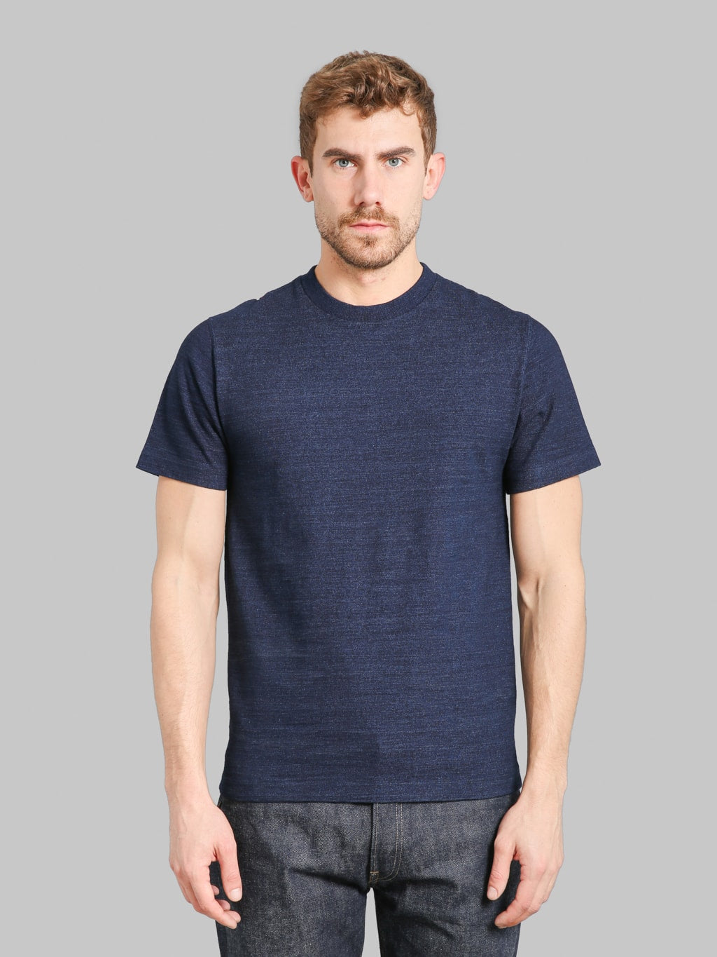 Tanuki HSS Heavy Shinkai Indigo T-Shirt