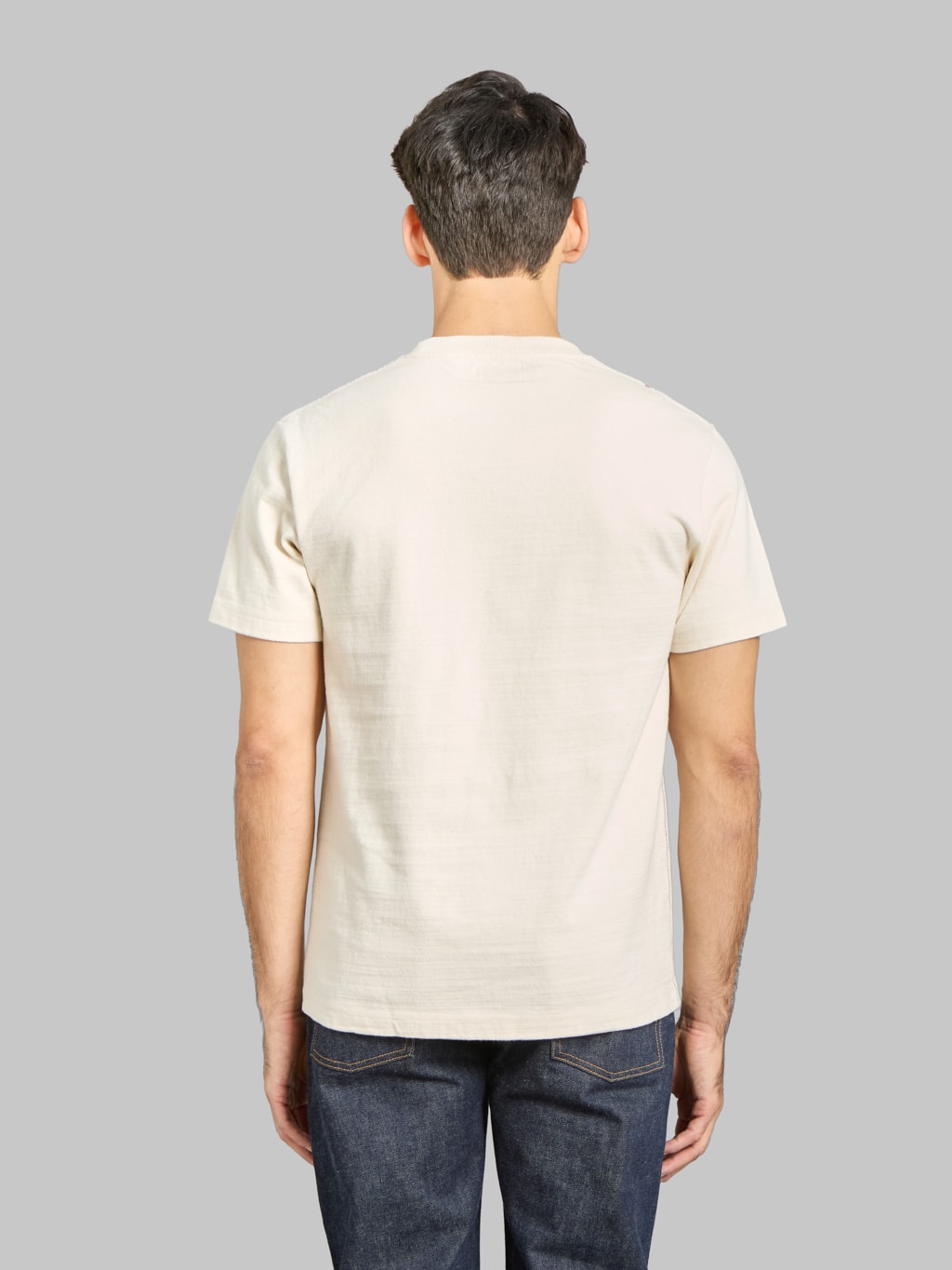 Tanuki Heavy Shiramayu T-Shirt Natural