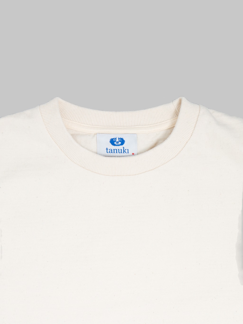 Tanuki Heavy Shiramayu T-Shirt Natural