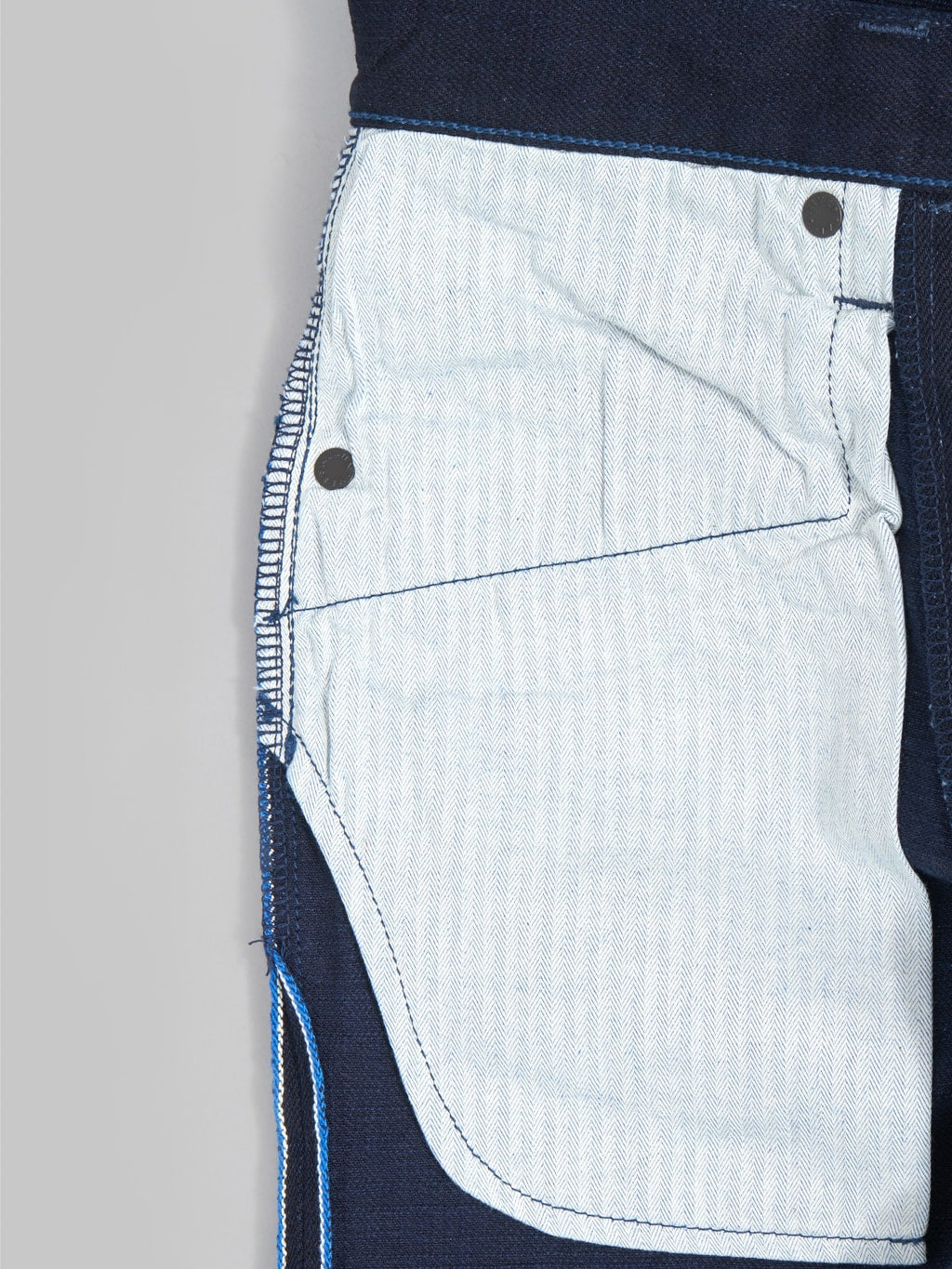 Tanuki IDR "Indigo x Indigo" 15oz Regular Straight Jeans