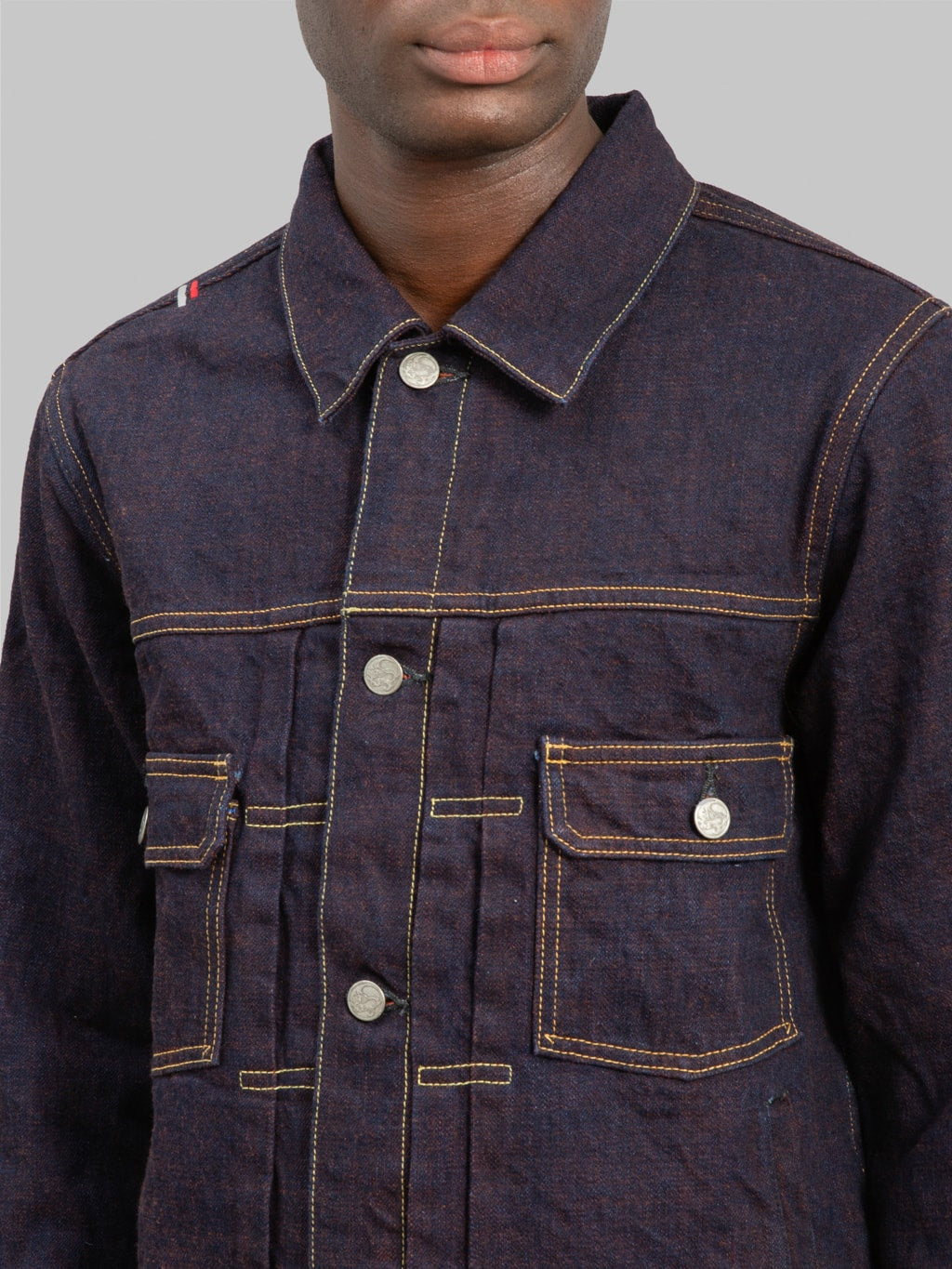 Tanuki TNK402KH "Kakishibu" 14.5oz Type II Jacket