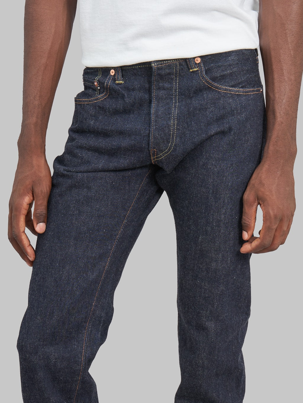 tcb 50s slim jeans t one wash rise