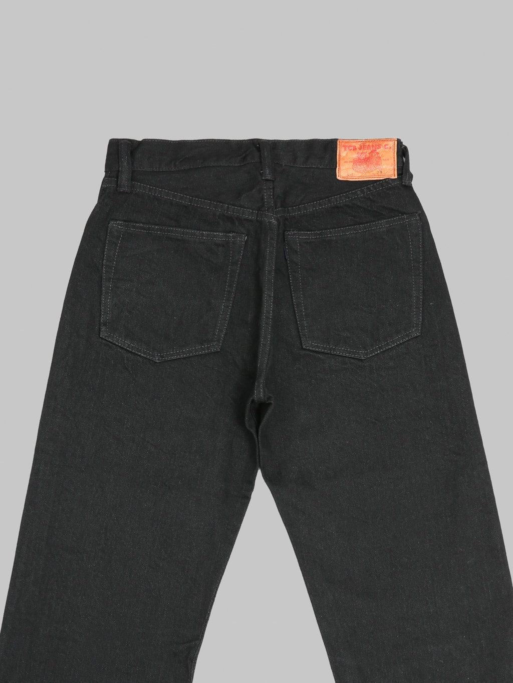 TCB Late S40´s WWII 14oz Regular Straight Jeans Black