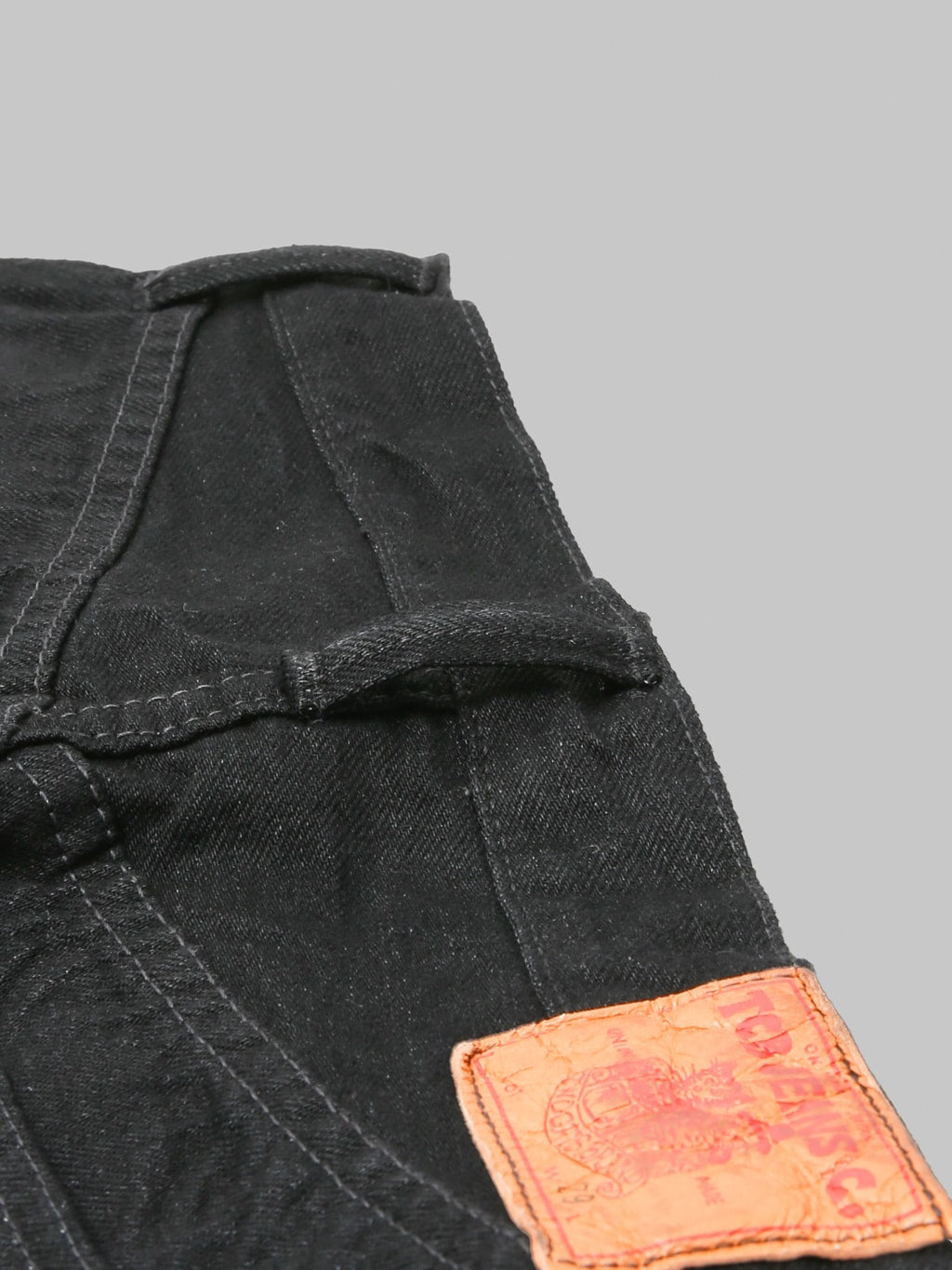 TCB Late S40´s WWII 14oz Regular Straight Jeans Black