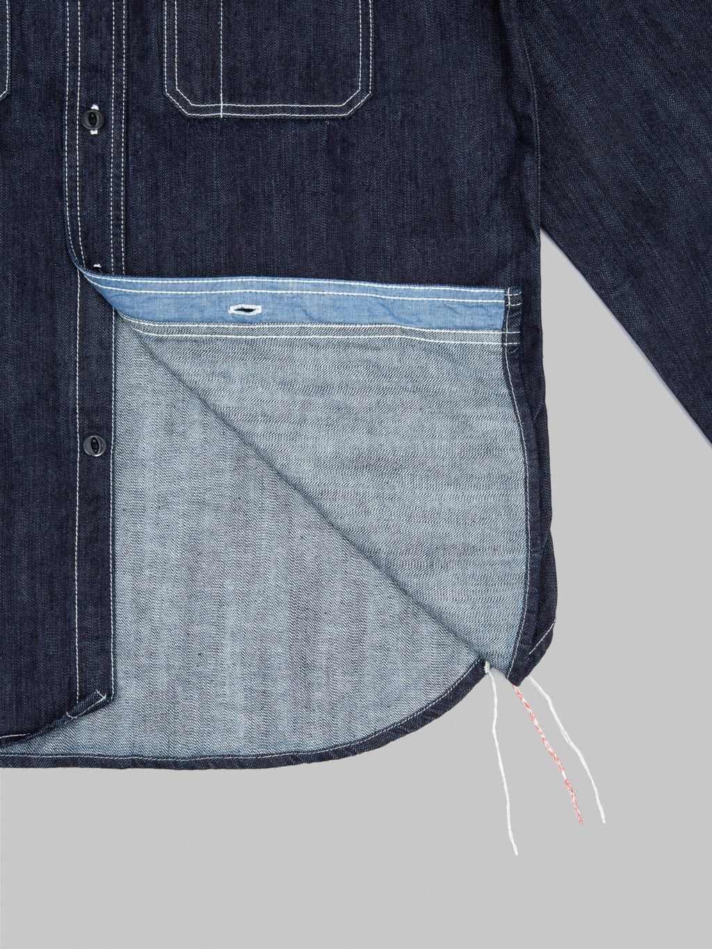 The Flat Head 10oz Denim Work Shirt