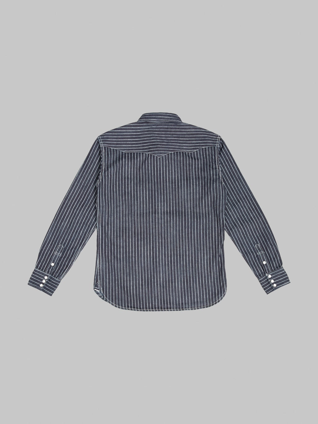 The Flat Head 10oz Indigo Wabash Western Shirt