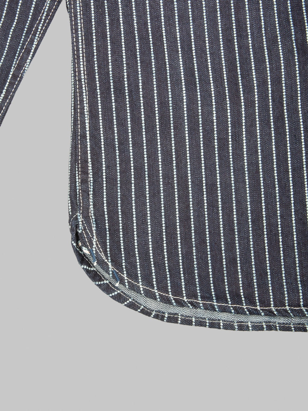 The Flat Head 10oz Indigo Wabash Western Shirt