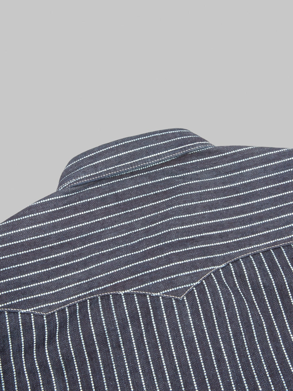 The Flat Head 10oz Indigo Wabash Western Shirt