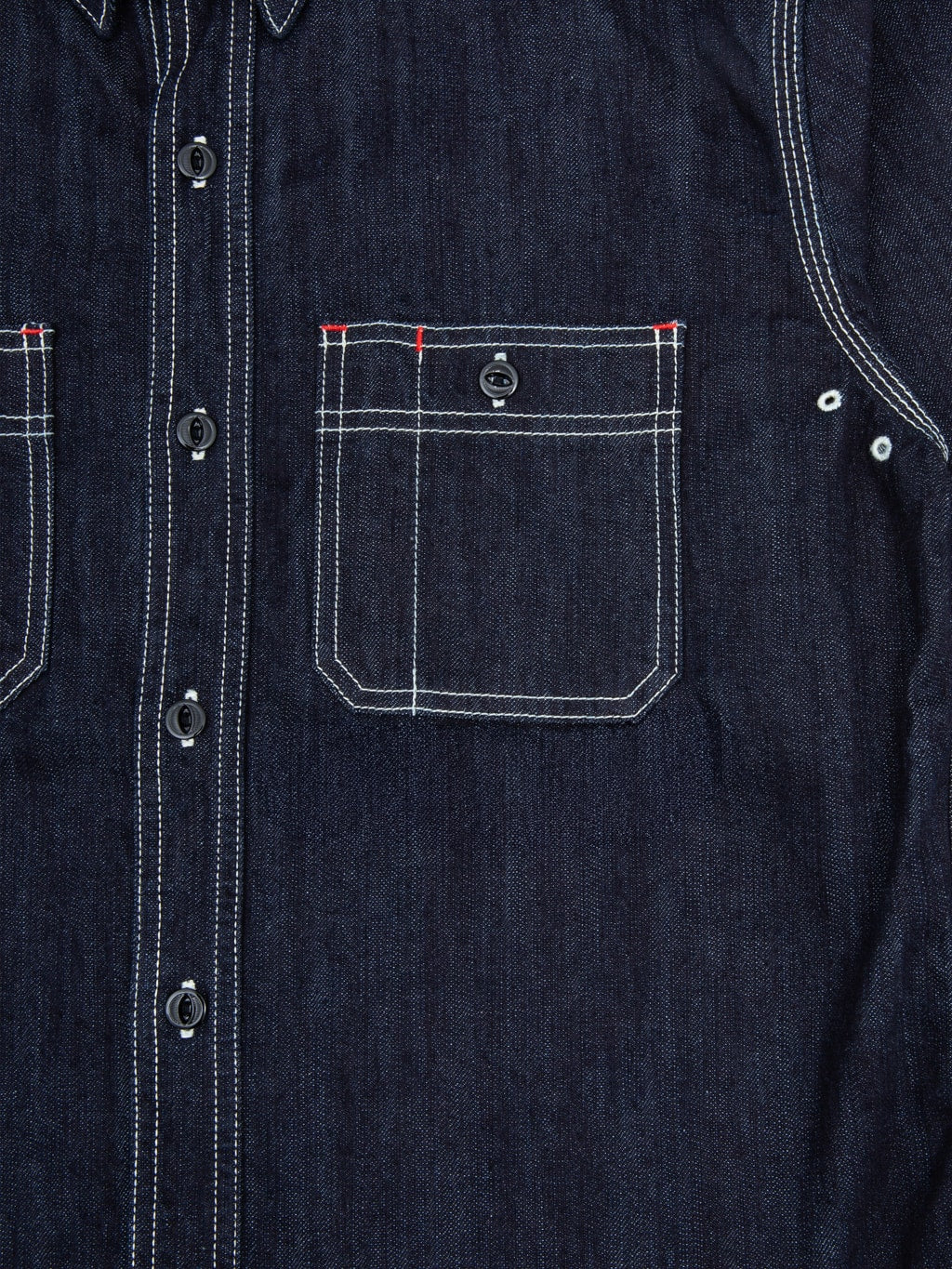 The Flat Head 10oz Denim Work Shirt