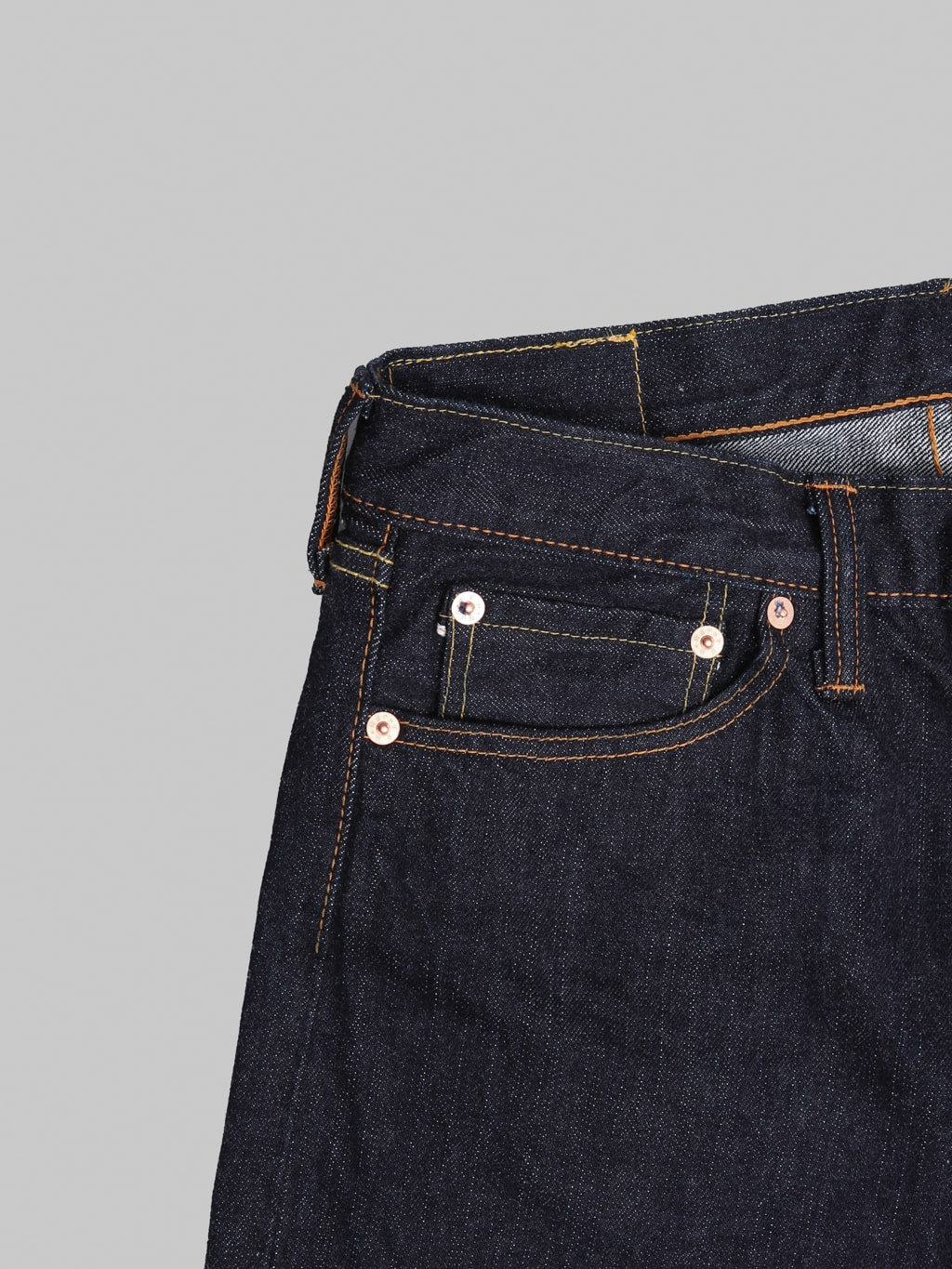 The Flat Head 3005 14.5oz Regular Straight Jeans