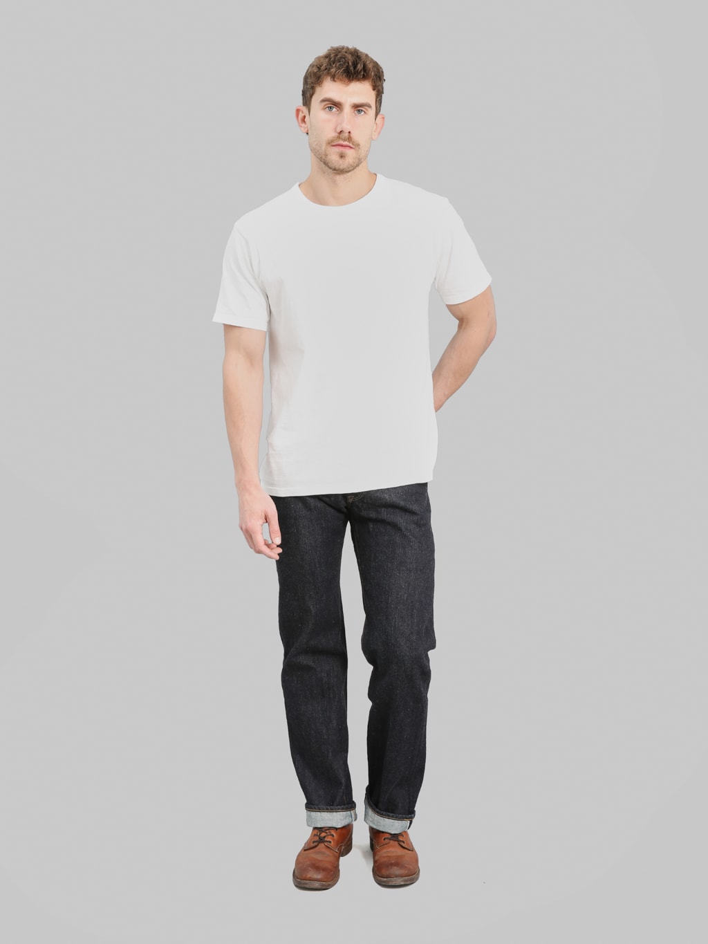The Flat Head 8005 18oz Regular Straight Jeans