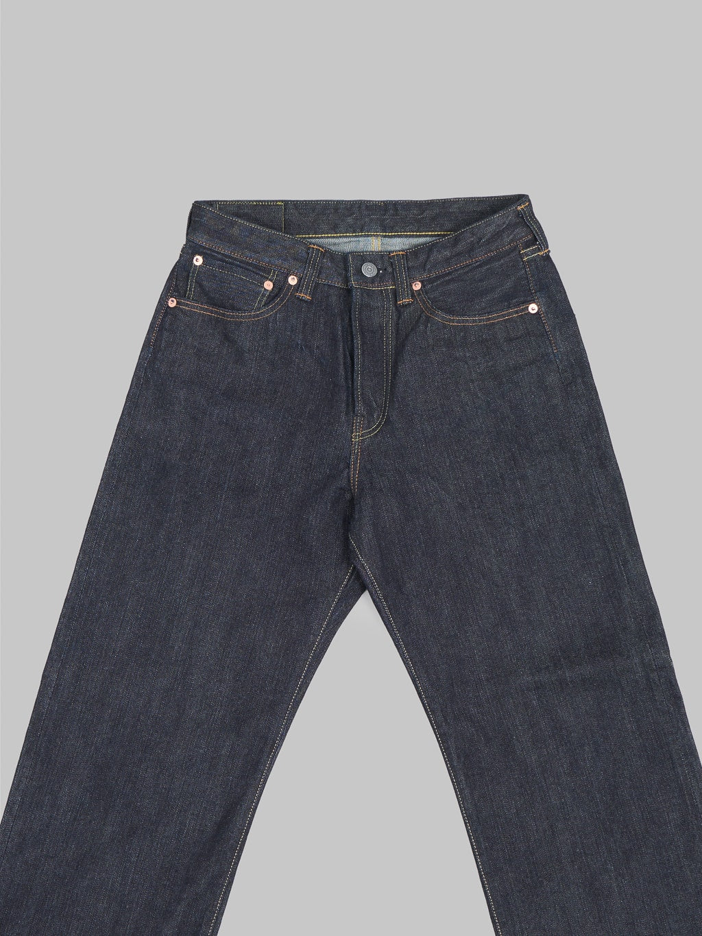 The Flat Head FN-D111 14.5oz Wide Straight Jeans