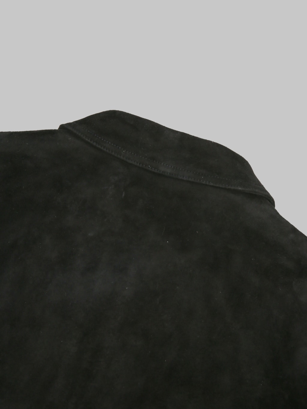 The Flat Head FN-LJ-DJ004 Deerskin Bomber Jacket Black