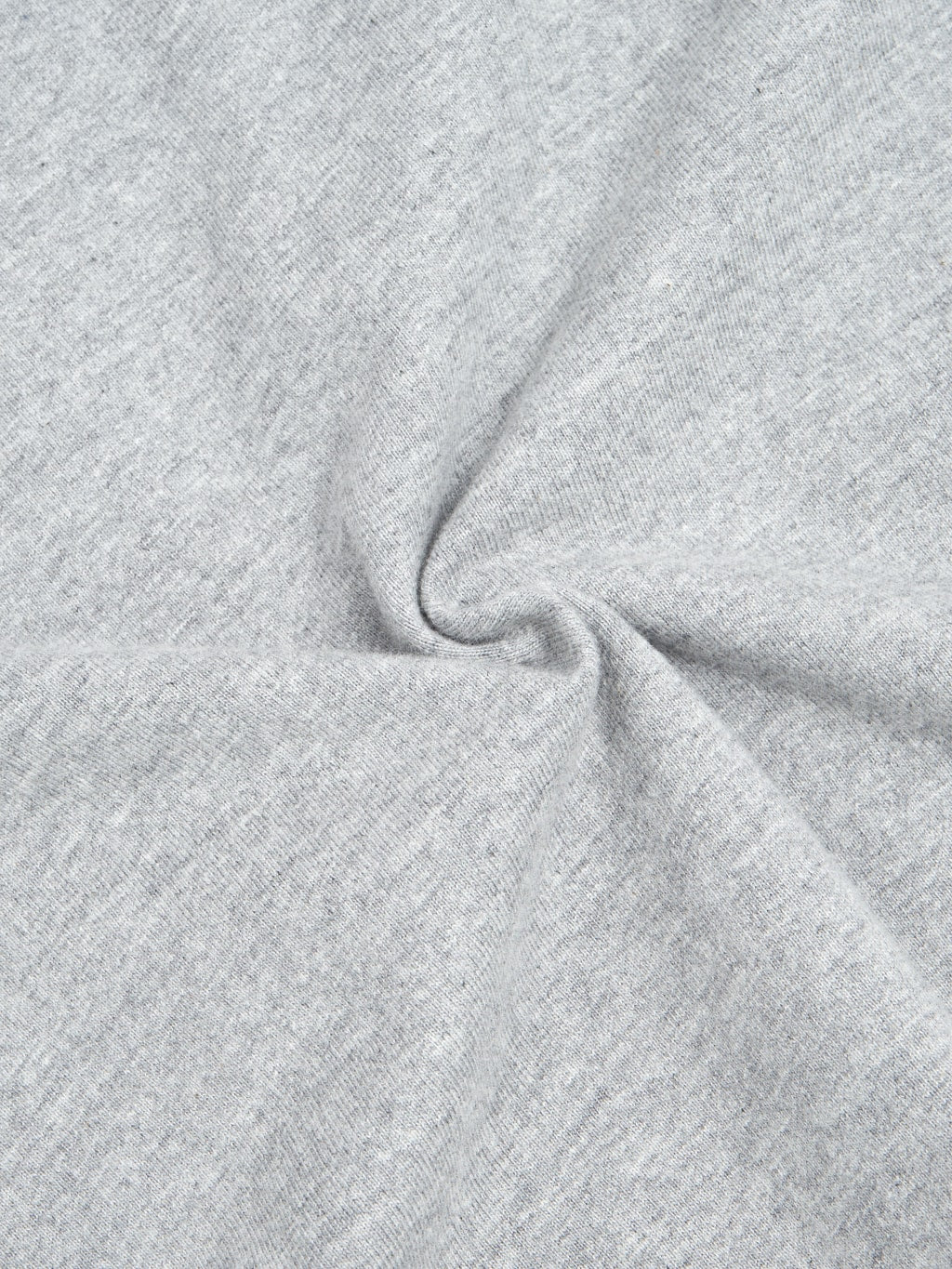 the flat head loopwheeled heavyweight plain tshirt grey texture