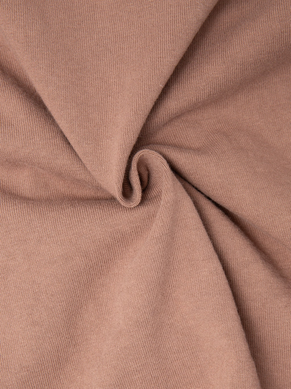 The Rite Stuff Heavyweight 9oz Loopwheel Tee Taupe texture