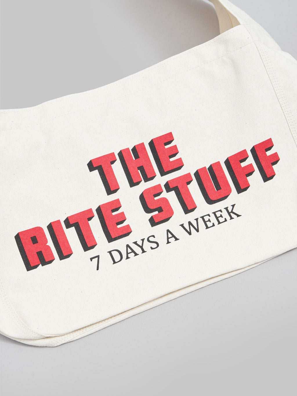 the rite stuff newspaper boy bag print