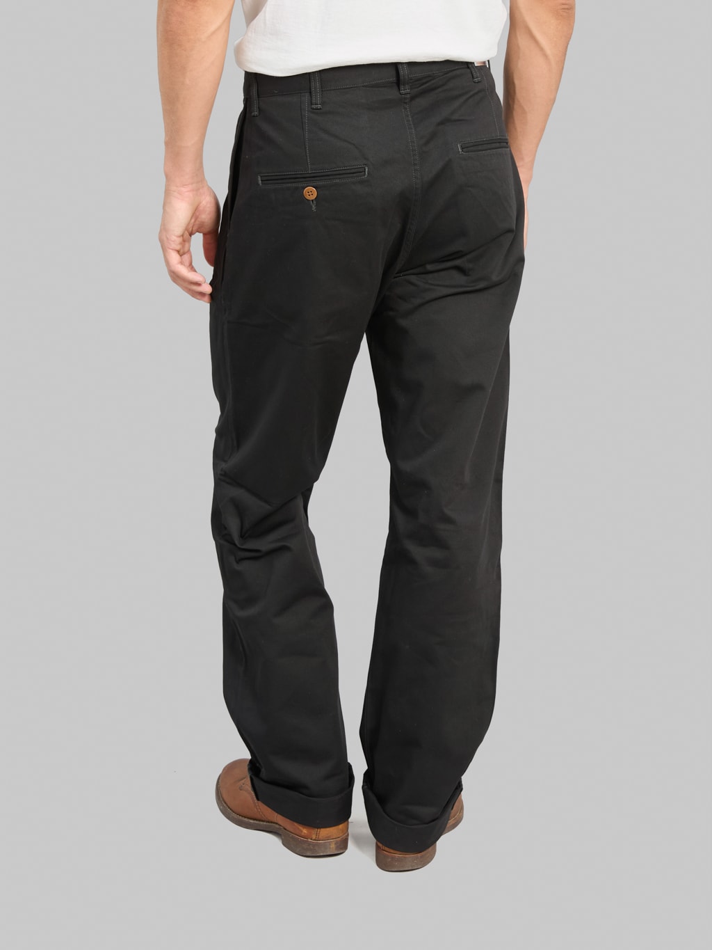 The Rite Stuff Oilman 7.7oz Chino Twill Work Pants Black