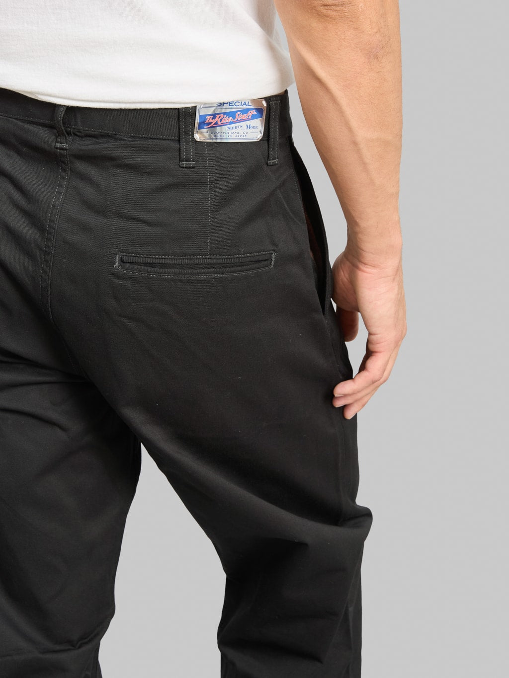 The Rite Stuff Oilman 7.7oz Chino Twill Work Pants Black