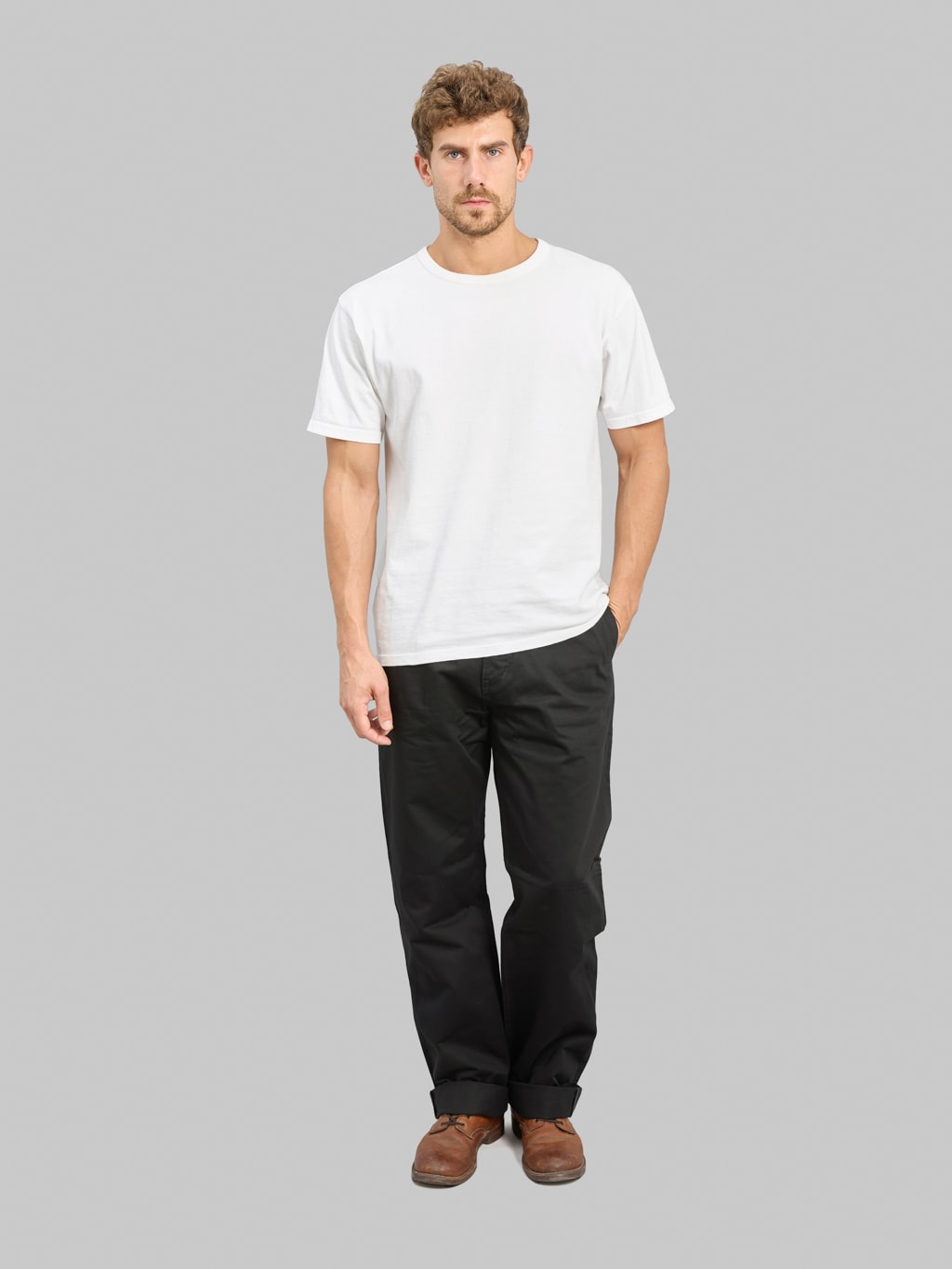 The Rite Stuff Oilman 7.7oz Chino Twill Work Pants Black