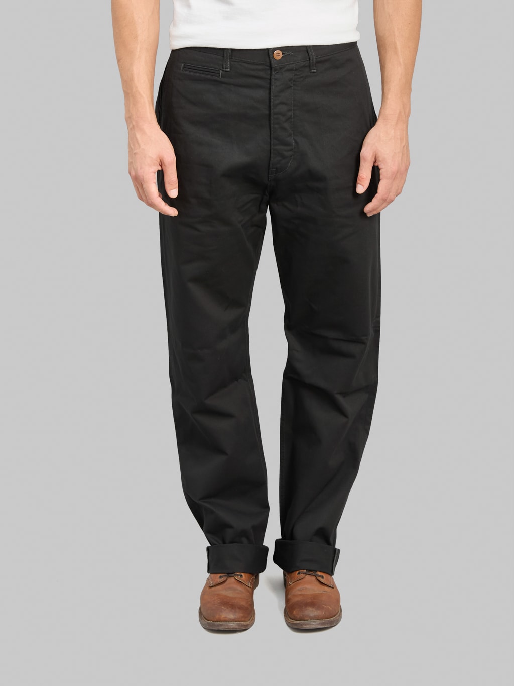 The Rite Stuff Oilman 7.7oz Chino Twill Work Pants Black