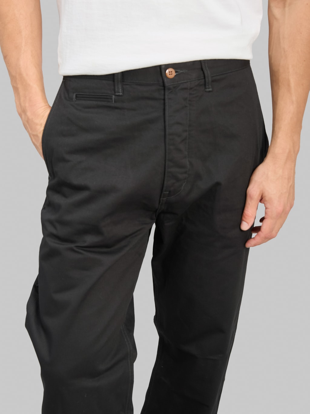 The Rite Stuff Oilman 7.7oz Chino Twill Work Pants Black