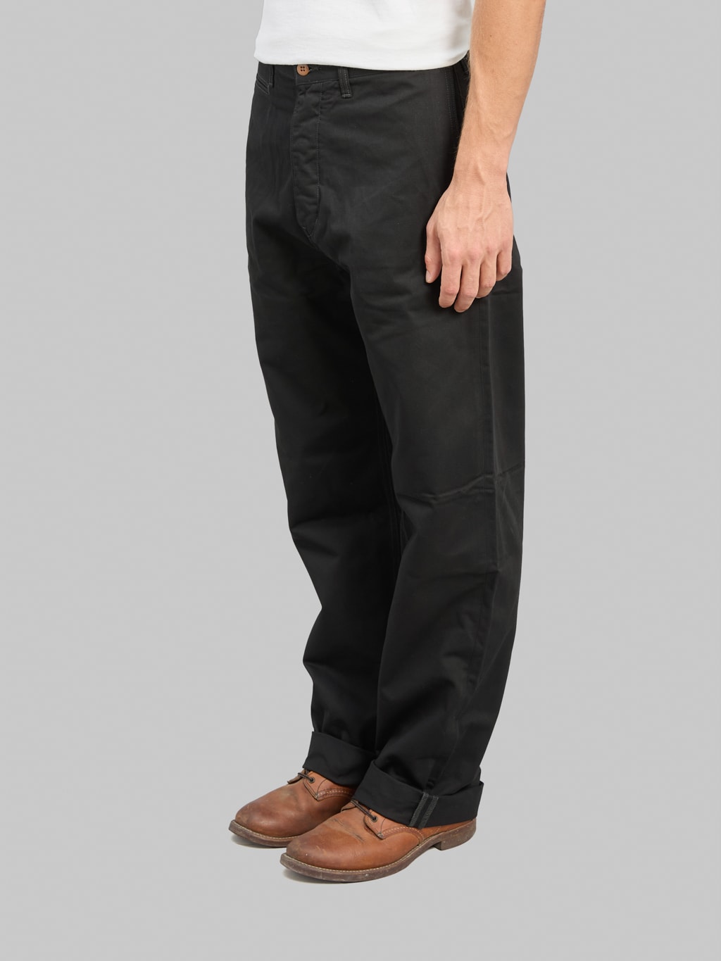 The Rite Stuff Oilman 7.7oz Chino Twill Work Pants Black