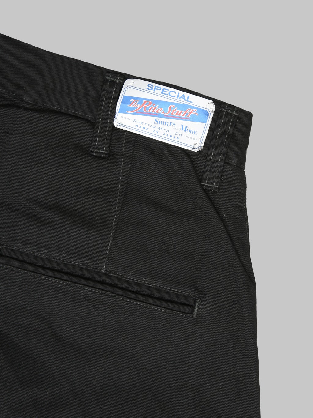 The Rite Stuff Oilman 7.7oz Chino Twill Work Pants Black