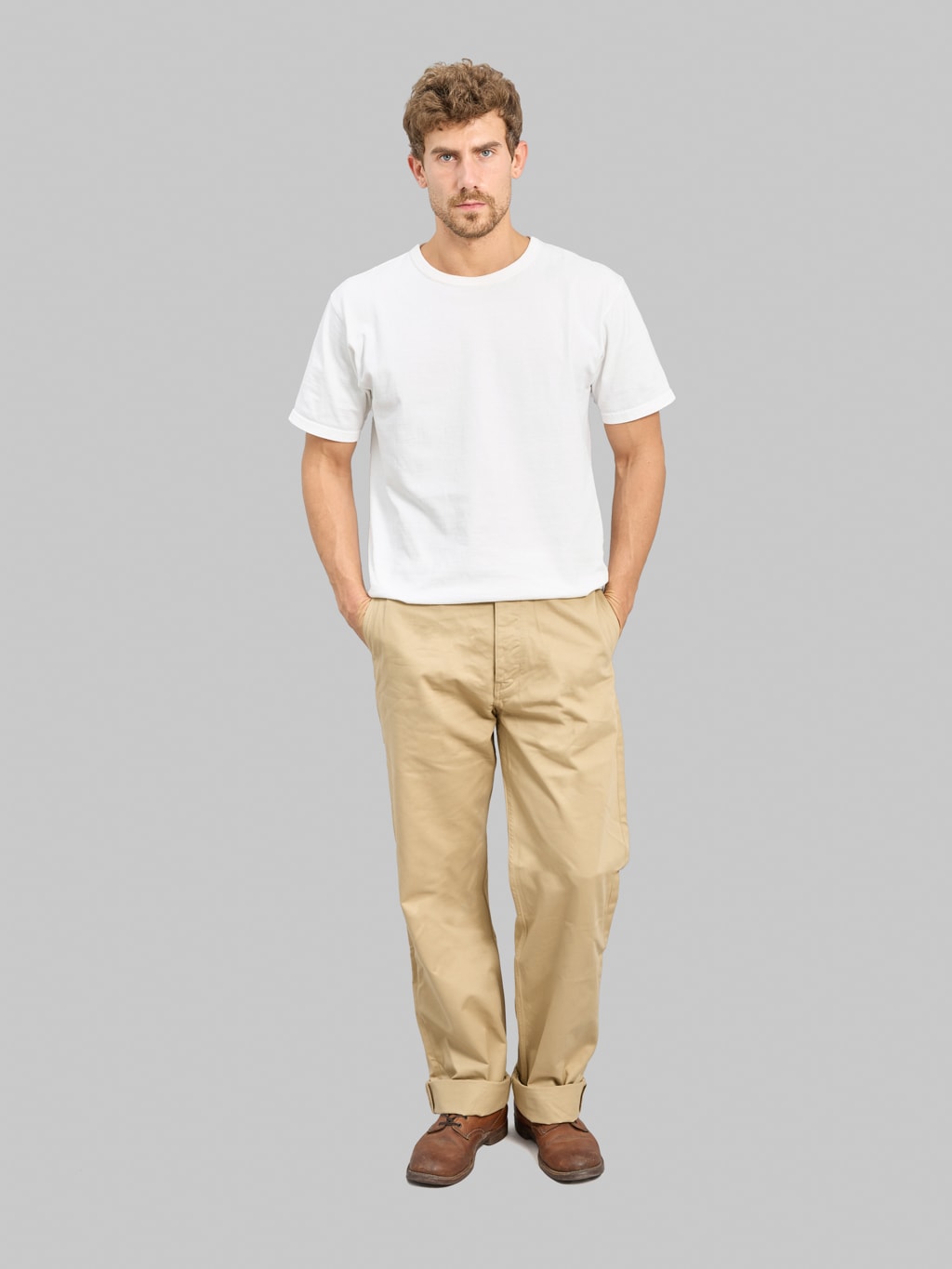 The Rite Stuff Oilman 7.7oz Chino Twill Work Pants Tan