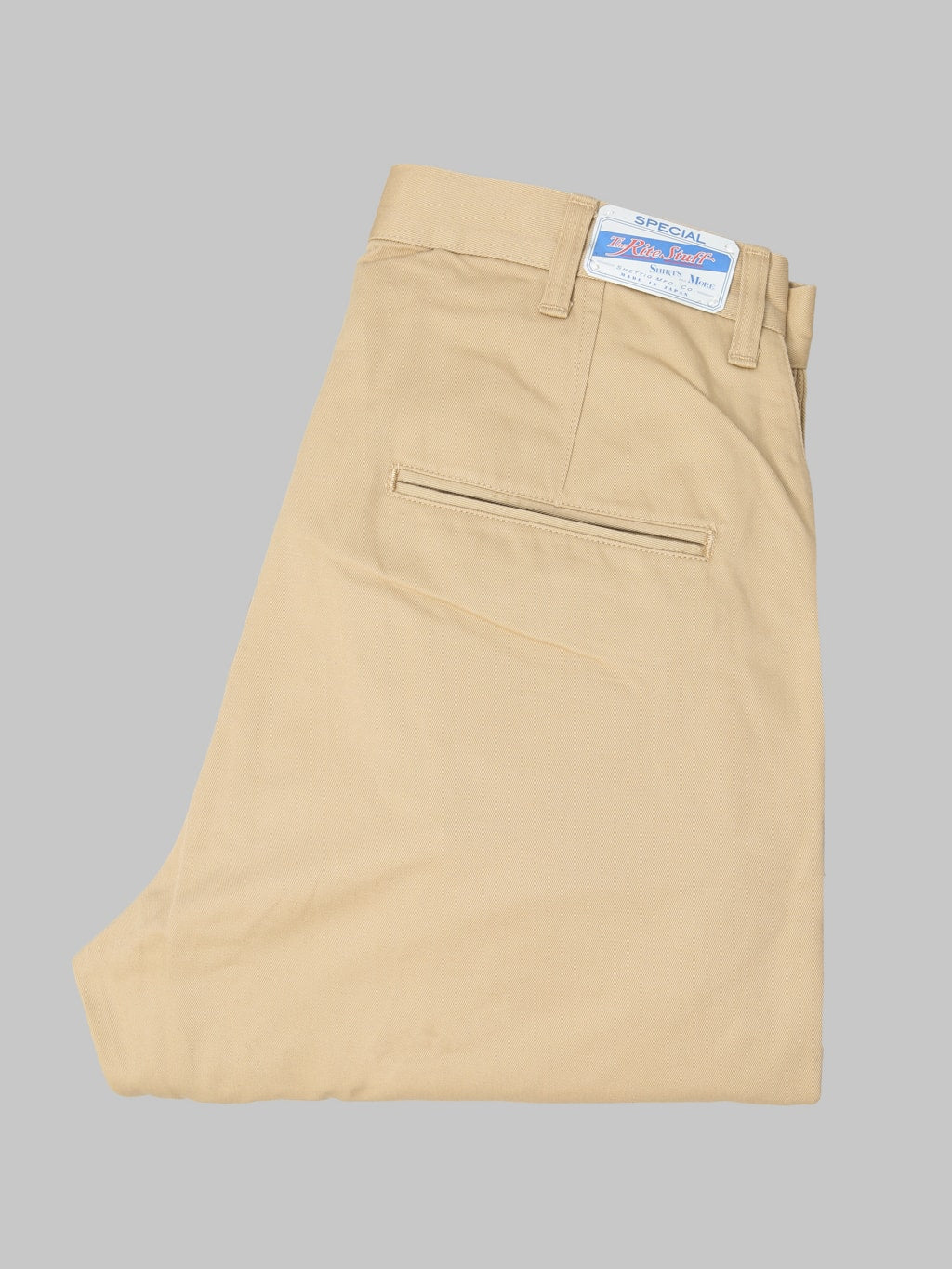 The Rite Stuff Oilman 7.7oz Chino Twill Work Pants Tan
