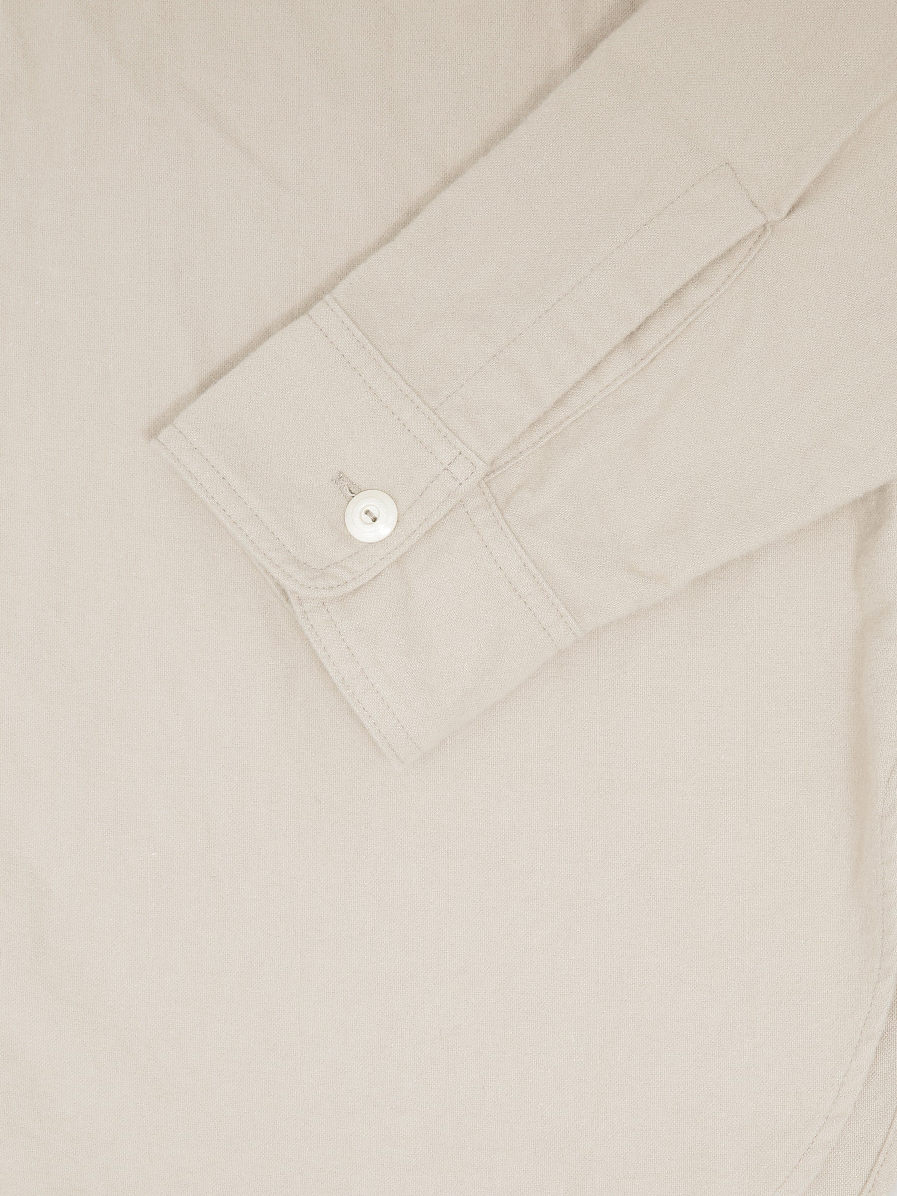 The Rite Stuff Uncle Sam Brushed Chamois Flannel Cigarette Pocket Work Shirt Sand Grey