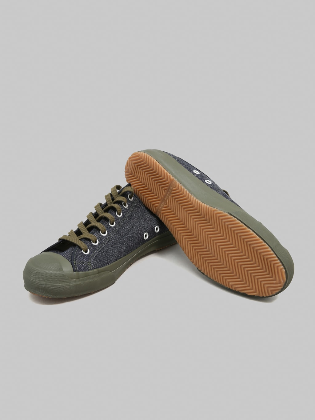 The Rite Stuff x Papa Nui x John Lofgren "Amoskeag Denim" Champion Sneakers