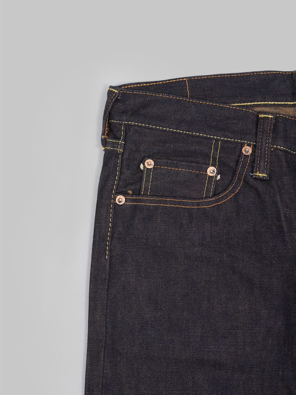 The Strike Gold 2103 Brown Weft Regular Straight Jeans