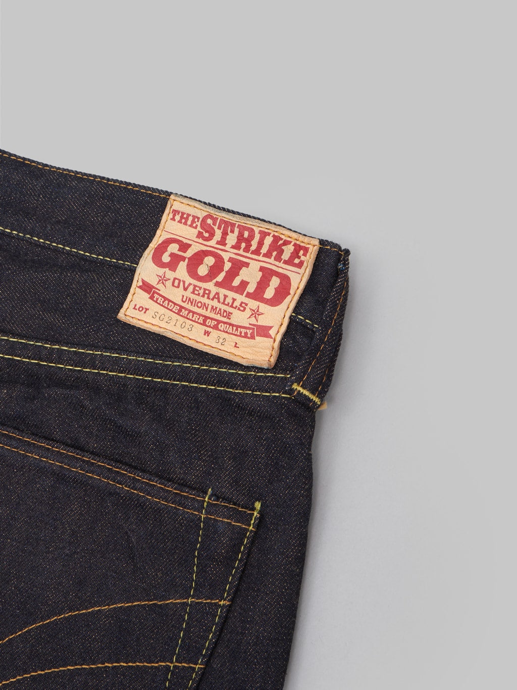 The Strike Gold 2103 Brown Weft Regular Straight Jeans