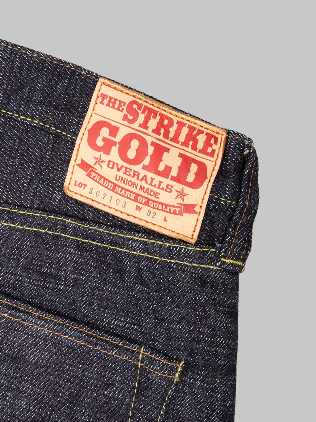 The Strike Gold 7103 Ultra Slubby Regular Straight Jeans