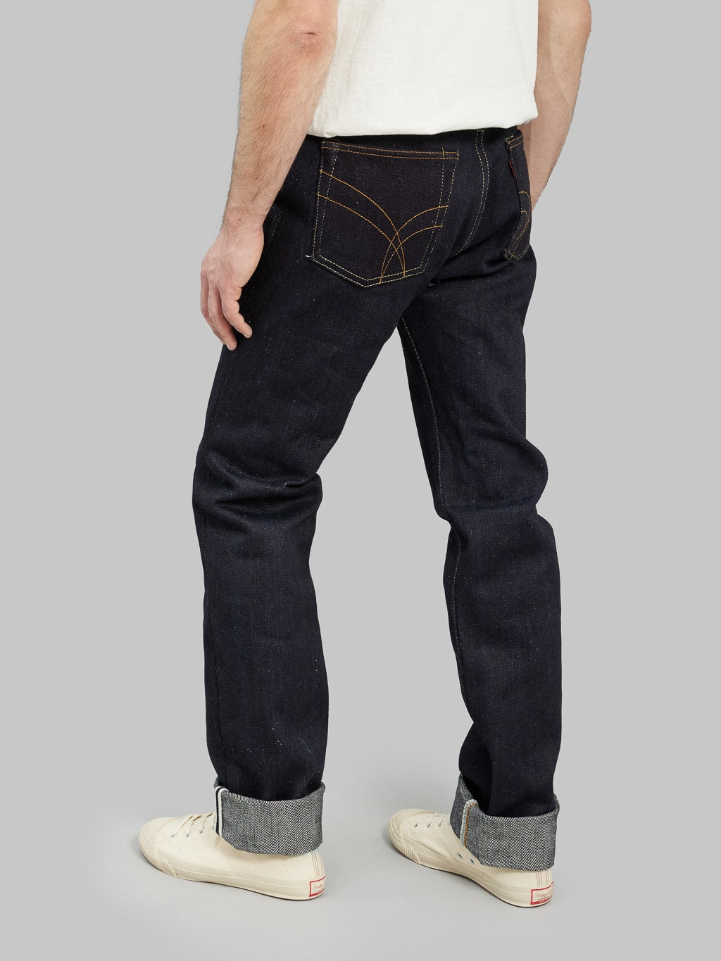 The Strike Gold Extra Heavyweight regular straight jeans back rise