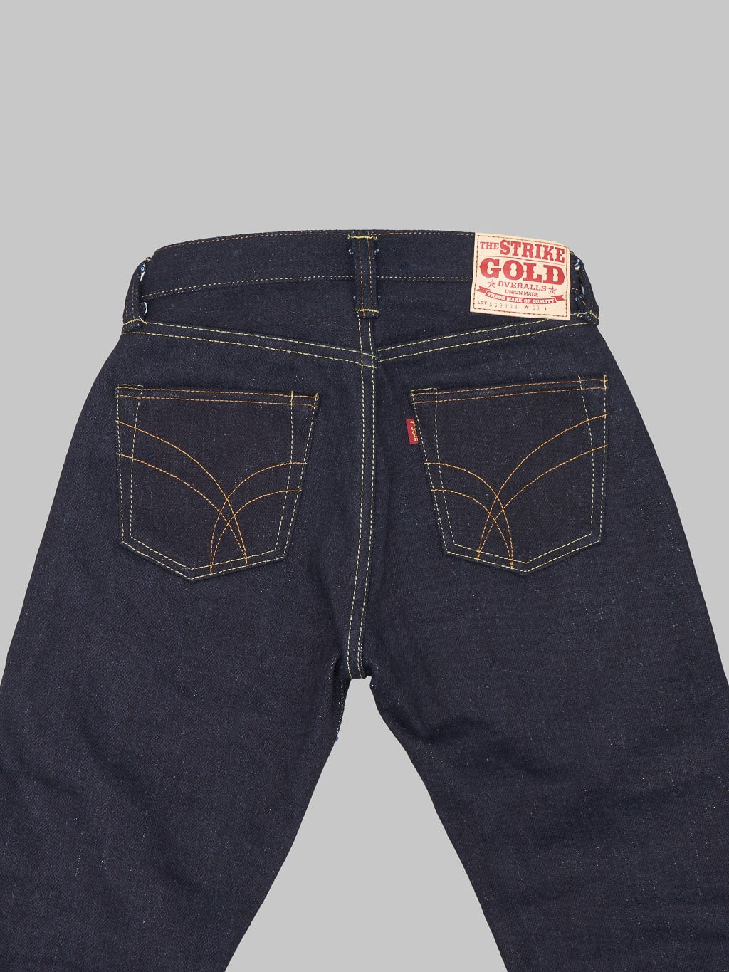 The Strike Gold 9904 24.8oz Extra Hard Straight Tapered Jeans