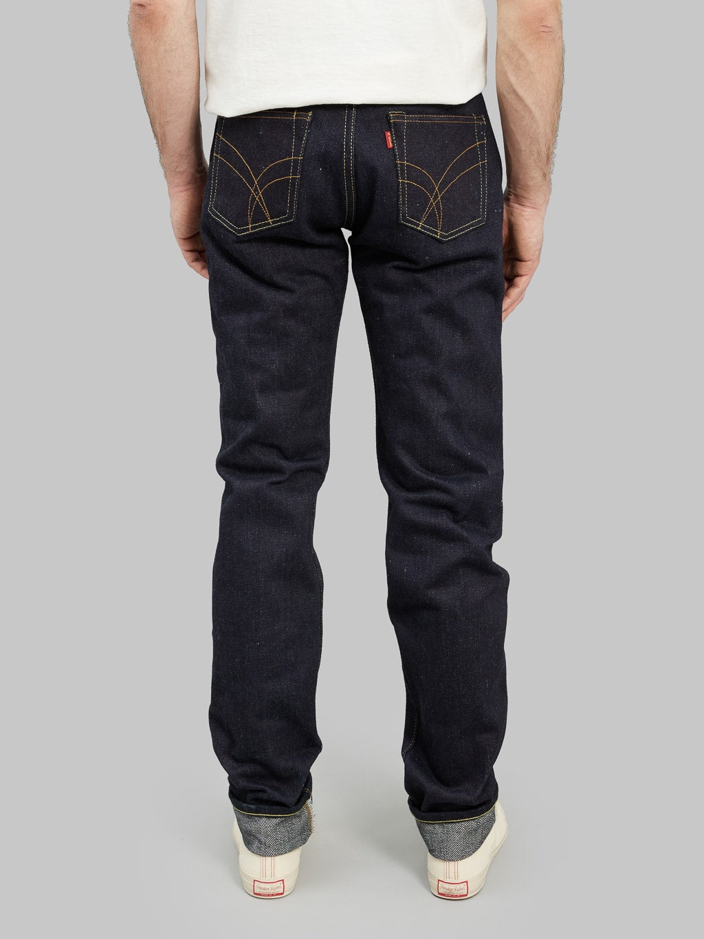 The Strike Gold Extra Heavyweight straight tapered jeans back rise