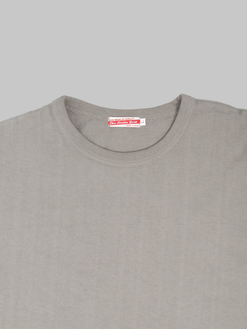 The  Strike Gold Loopwheeled T-Shirt Light Charcoal