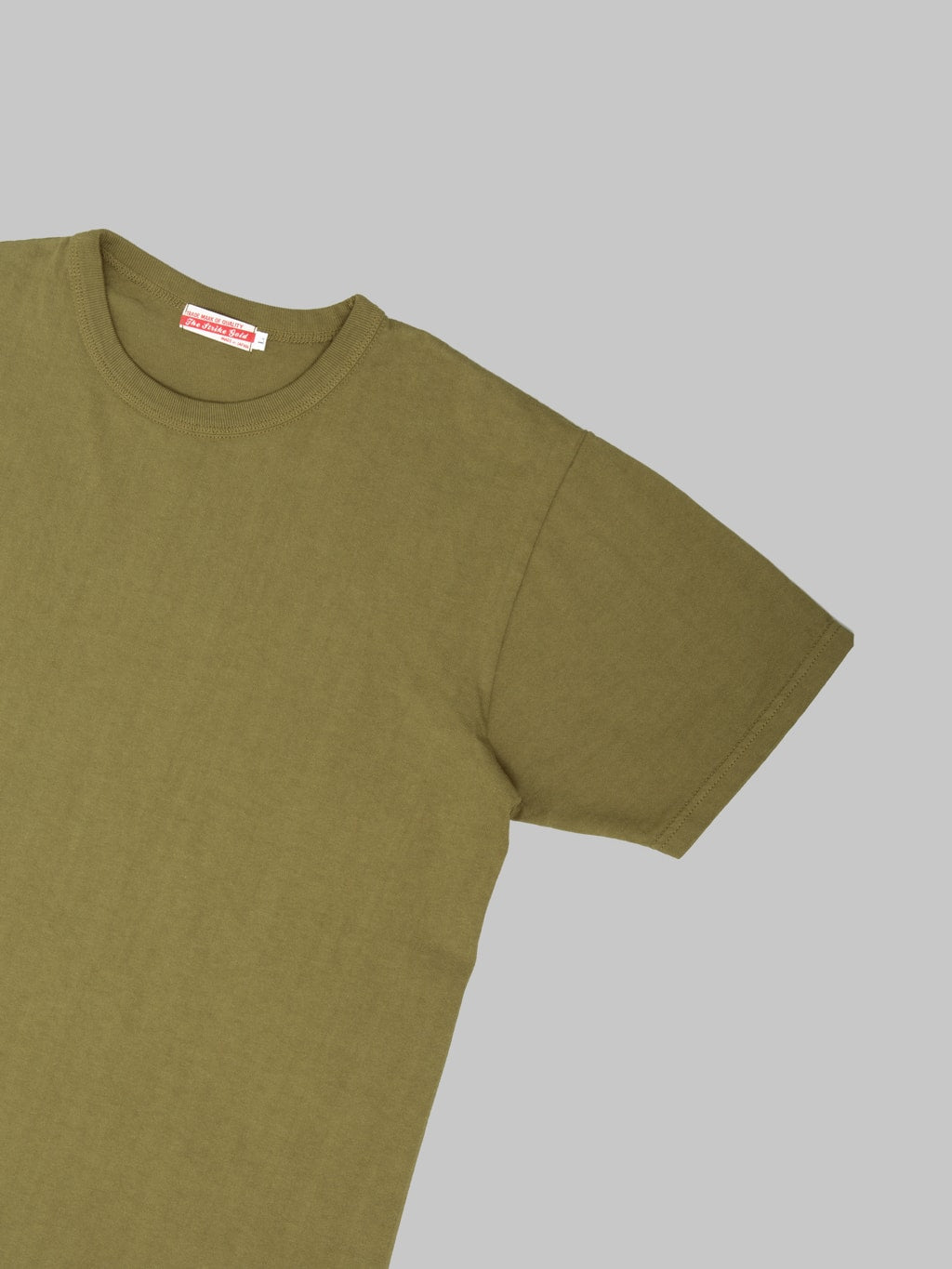 The  Strike Gold Loopwheeled T-Shirt Olive