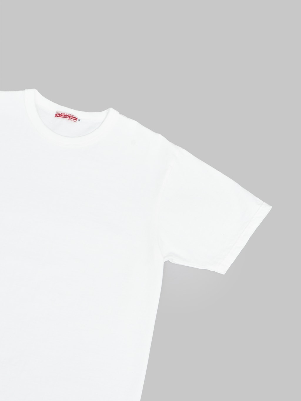 the strike gold loopwheel tshirt white sleeve