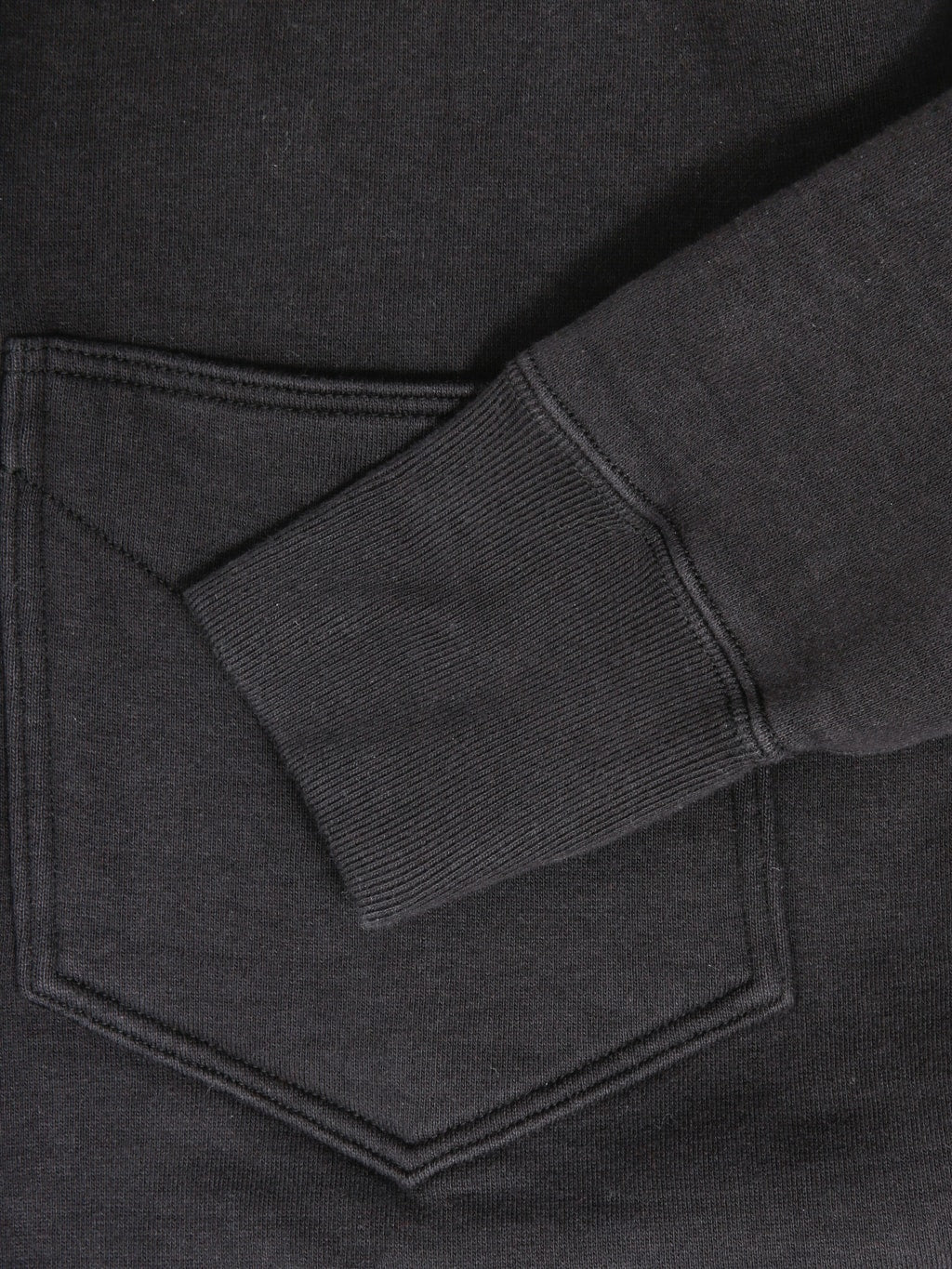 The Strike Gold Loopwheeled Shawl Collar Cardigan Black