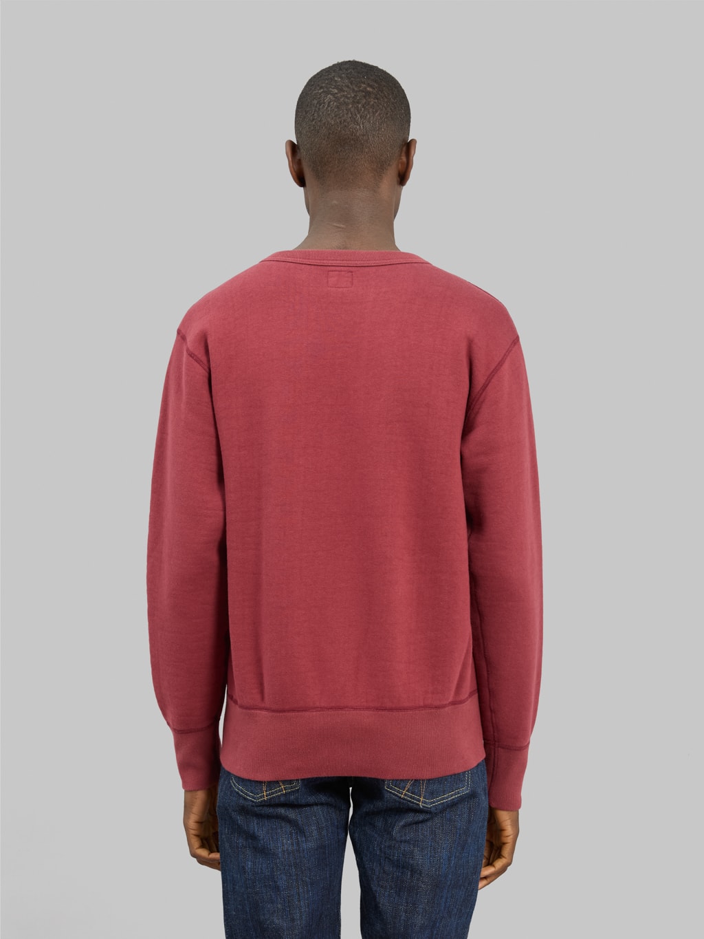 The Strike Gold Loopwheeled Sweatshirt Burgundy