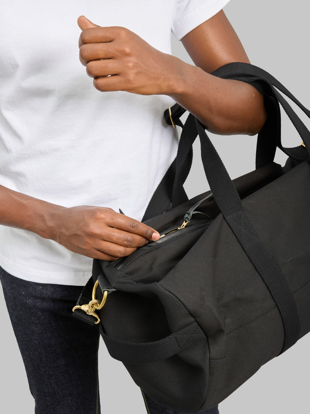 Trophy Clothing Road Trip Bag Large Black