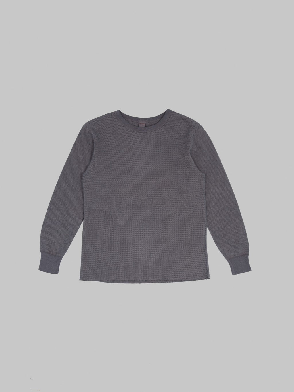 UES Double Honeycomb Thermal T-Shirt Steel Grey