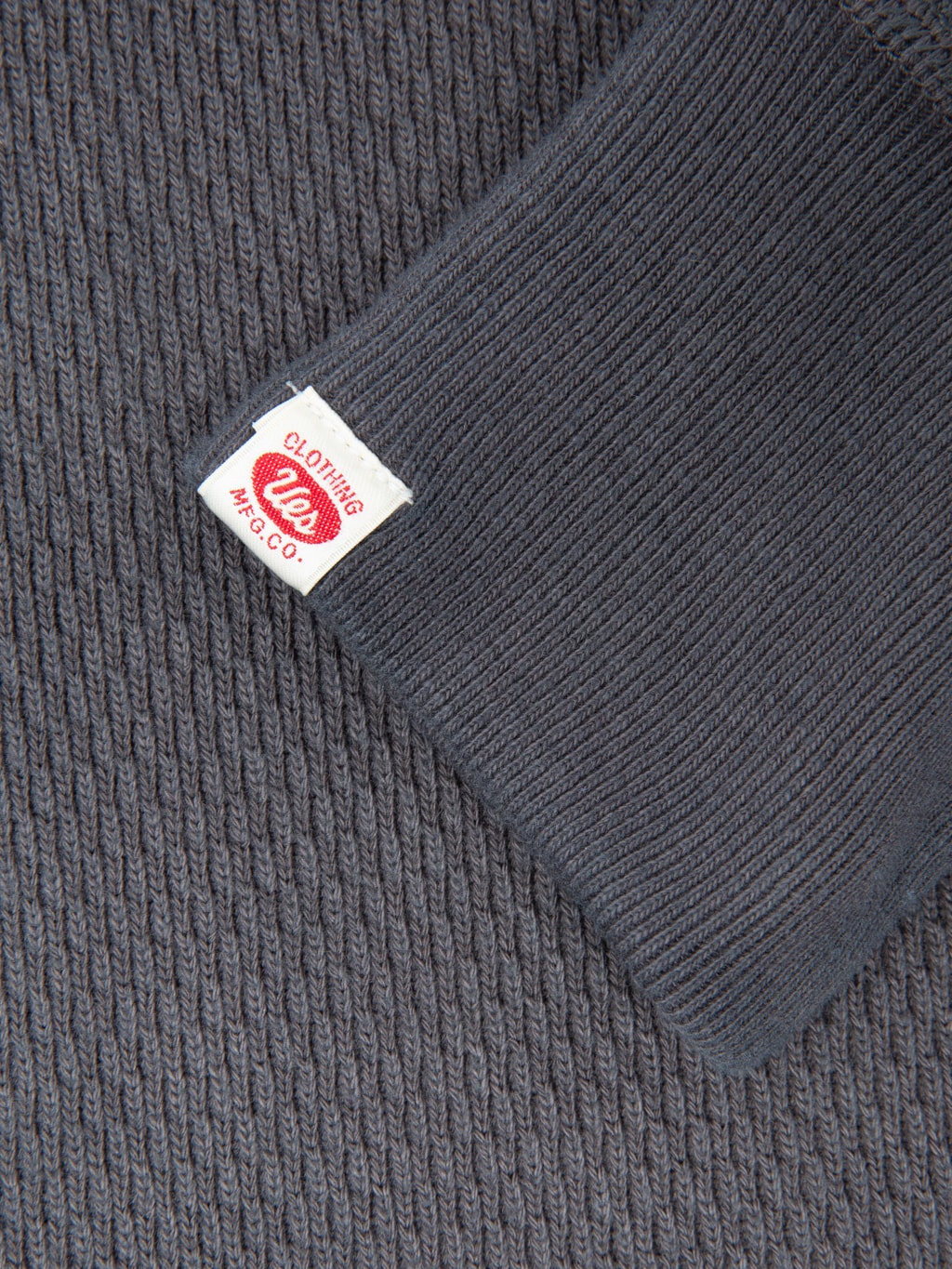 UES Double Honeycomb Thermal T-Shirt Steel Grey