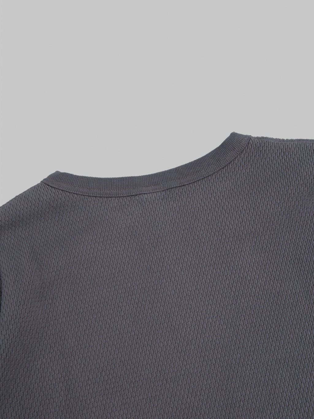 UES Double Honeycomb Thermal T-Shirt Steel Grey