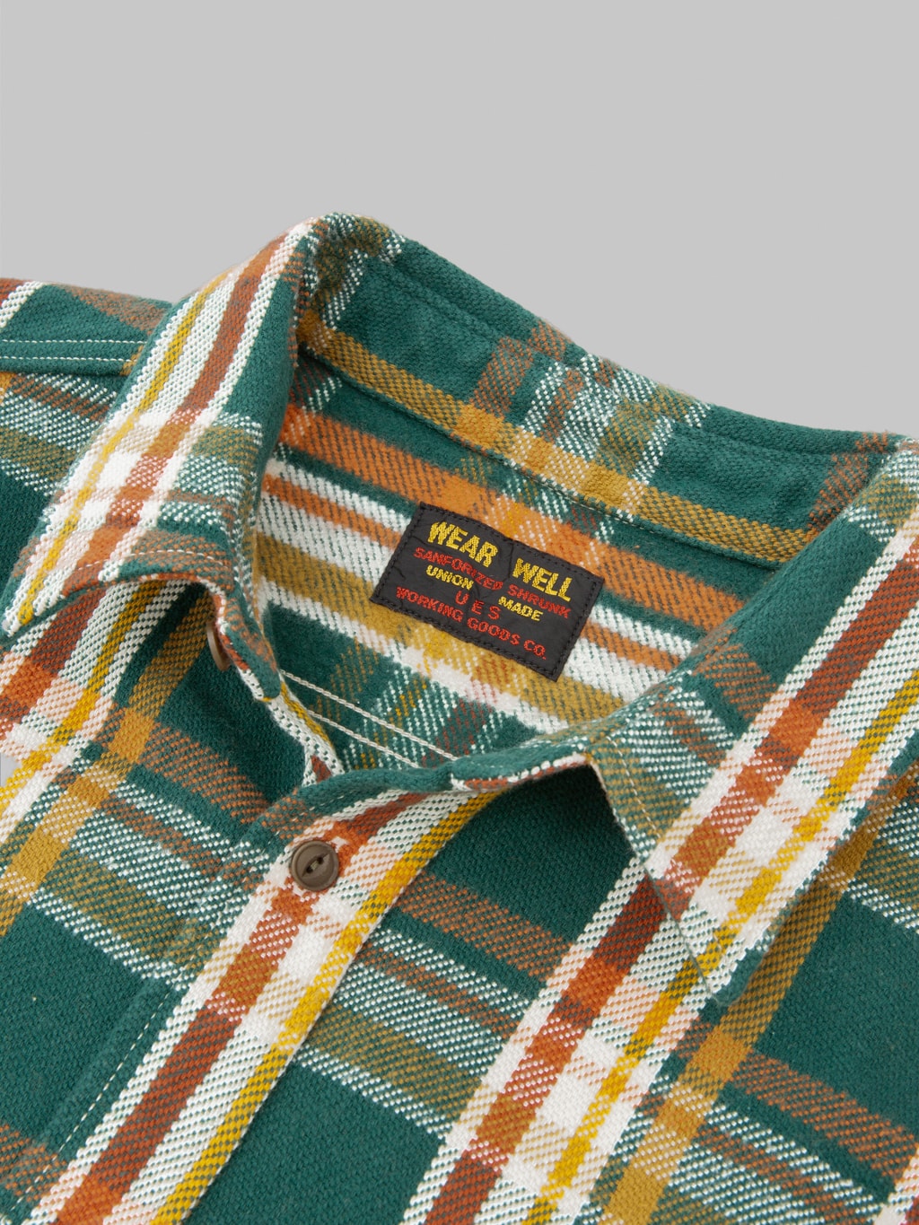UES Heavy Flannel Shirt Green