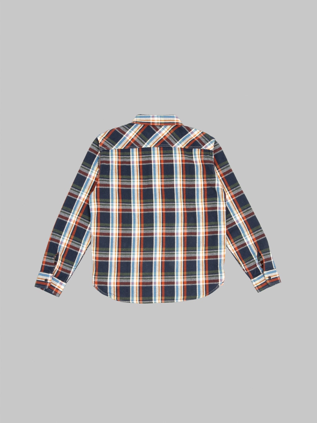 UES Heavy Flannel Shirt Navy
