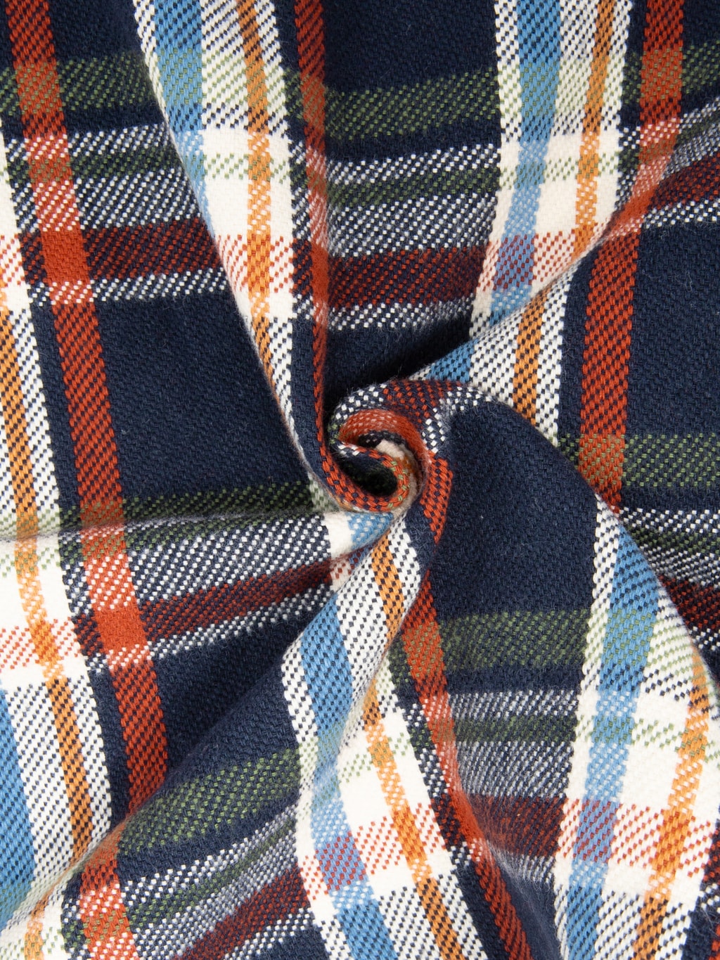 UES Heavy Flannel Shirt Navy