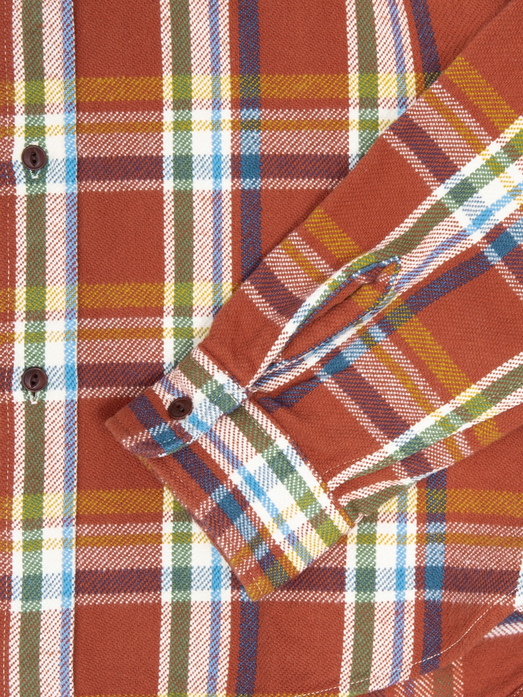 UES Heavy Flannel Shirt Red